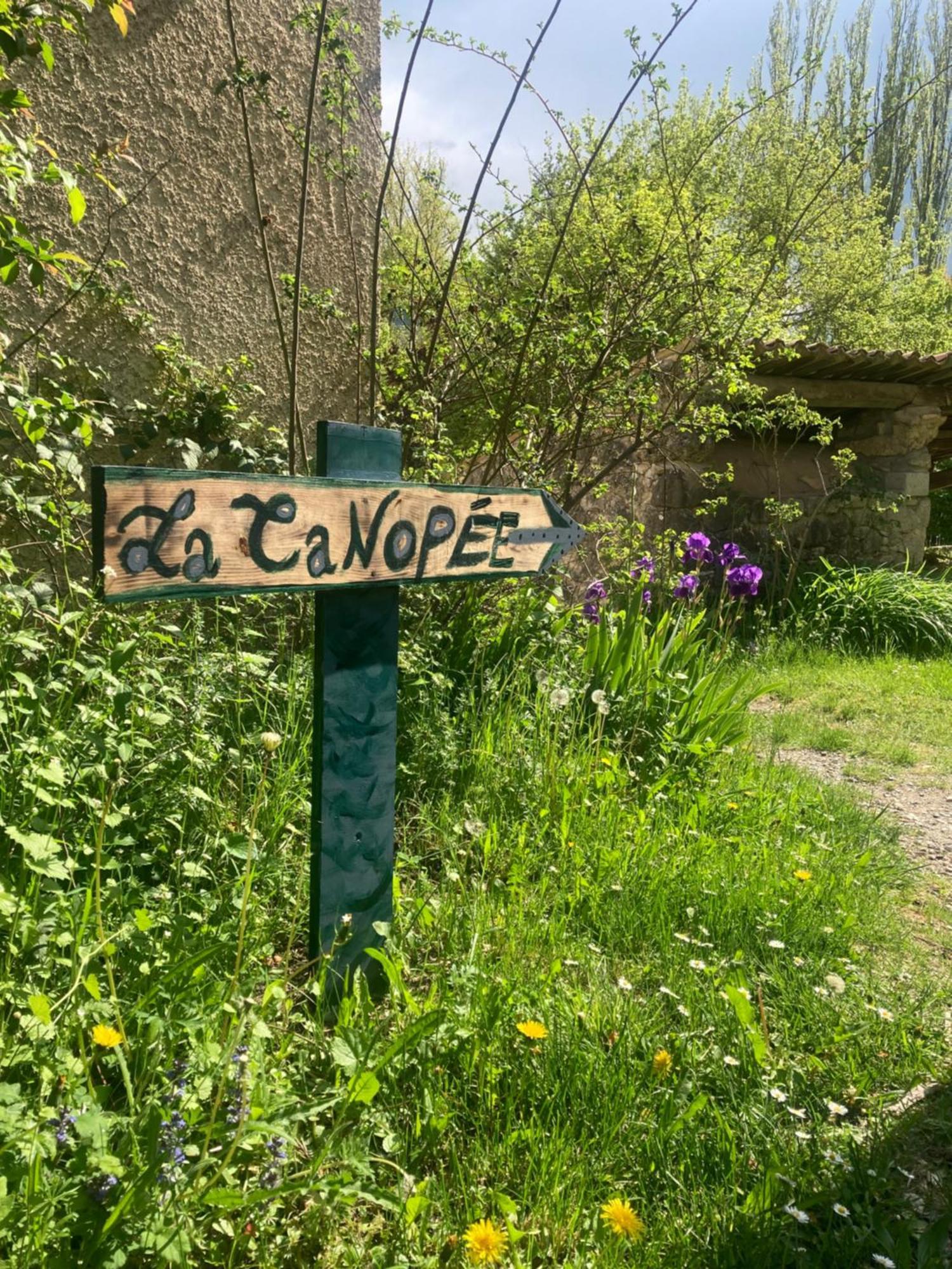 La Canopee Barret-sur-Meouge Zewnętrze zdjęcie